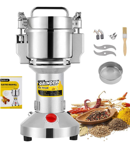 Molinillo De Grano Eléctrico Molino De Cereales 700g P...