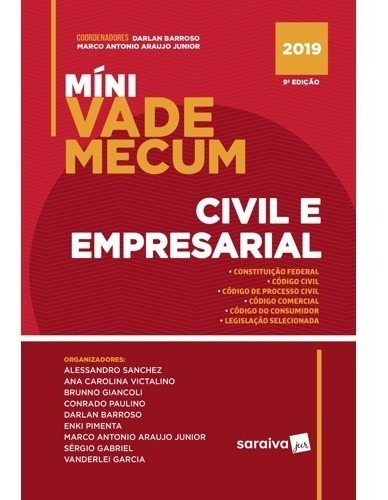 Mini Vade Mecum Civil E Empresarial 9ª Edição De (2019)
