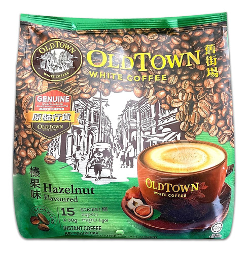 Old Town (3 En 1) - Sabor Premezcla De Café De Avellana Blan