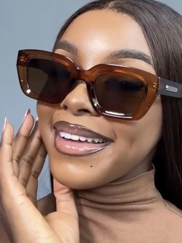 Gafas De Sol Cuadradas Retro Para Mujer, Estilo Ojo De Gato,