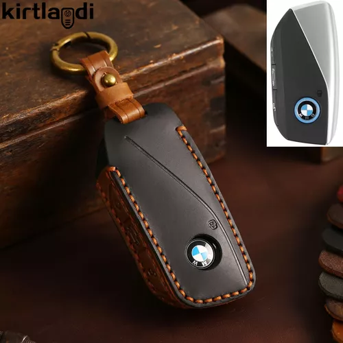 Funda de cuero de llave BMW de cuero Buttero/Cordovan, funda de llavero BMW,  funda de llavero BMW, llavero Bmw, funda de llave inteligente, funda de  llave de coche -  México