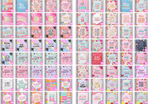 Agenda Perpetua Diaria - 15 X 21 - Personalizada Año 0 Portada