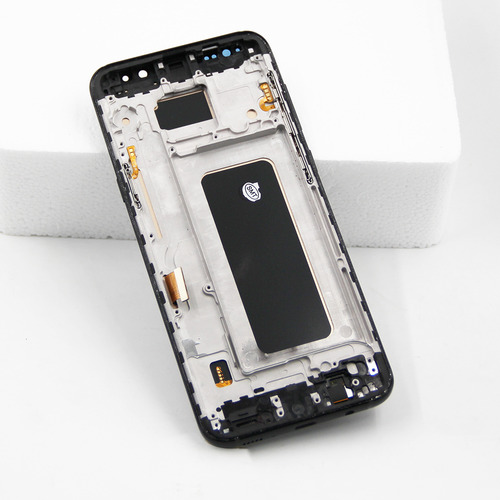 Okbichi Incell Pantalla Para Samsung S8 Plus Con Marco Sm-g955f, Sm-g955fd, Sm-g955w, Sm-g955a, Sm-g955p, Sm-g955t, Sm-g955v, Sm-g955r4, Sm-g955u, Sm-g955s, Sm-g955k, Sm-g955l, Sm-g955, Sm-g955u1