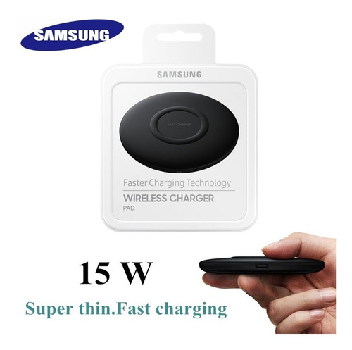 Imagem 3 de 3 de Carregador Sem Fio Samsung Ep-p1100bbegww Original