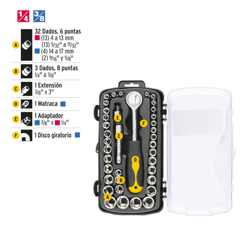 Juego De Dados 39 Pz Pretul 23969