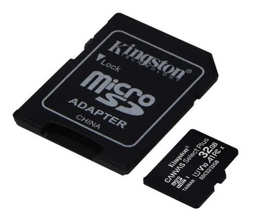 Imagem 2 de 2 de Cartão Micro Sd Kingston Canvas Select Plus 32gb Casse 10