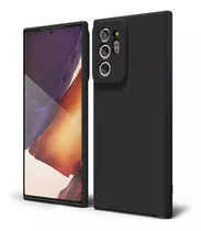 Comprar Carcasa Para Samsung Note 20 Note 20 Ultra Silicona Slim Color Negro