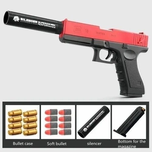 Nueva Pistola De Juguete De Pistola De Bala Blanda Glock