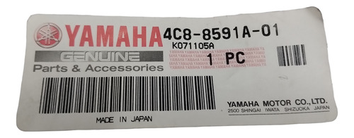 Ecu Computadora Yamaha Yzf-r1 2007/08 Original!!!