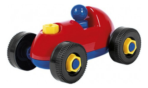 Maleta De Ferramentas Infantil Com Carrinho E Parafusos