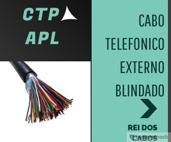 Imagem 3 de 5 de Cabo Telefone Externo Ctp Apl 50x10 Com 100 Metros