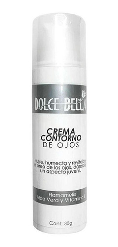 Crema Contorno Ojos Dolce Bella Aloe Vera Y Vitamina E 30g