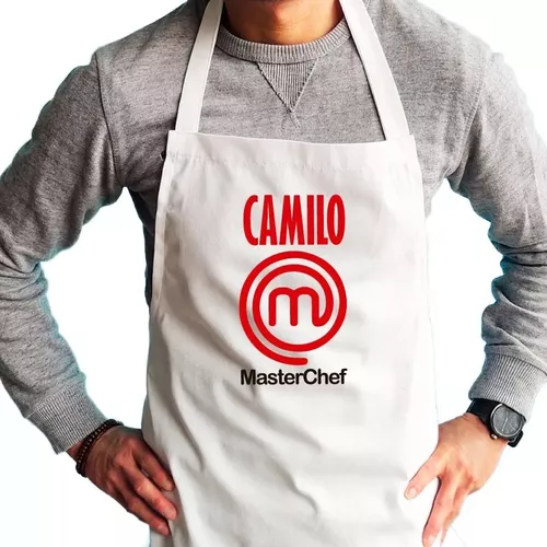 Delantal Personalizado Master Chef Tu Nombre Regalo