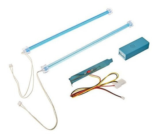 Logisys Clk12bl2 dual Cátodo Frío Kit De Luz, Azul