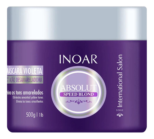 Inoar Absolut Velocidad Rubio Mascara, 17,7 oz