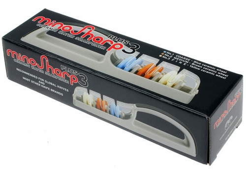 Imagen 2 de 9 de Afilador De Cuchillos Mino Sharp Plus 3