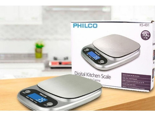Balanza Digital De Cocina Philco Ks-491 Alta Presic.- Mirage