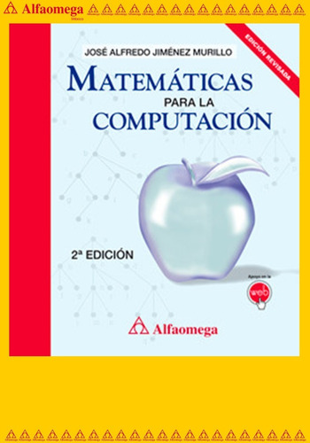 Libro Ao Matemáticas Para La Computación 2a Edición