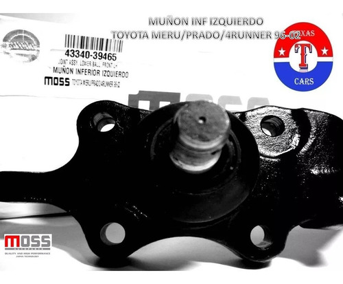 Muñon Inf Izquierdo Toyota Meru/prado/4runner 96-02