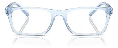 Lentes Anteojos De Vista Armazón Armani Exchange Ax3115 Color Celeste Talle Xl