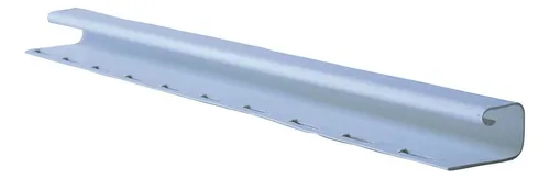 Perfil J Siding Pvc 1/2'' Rigido Celeste 3,8mts Dvp