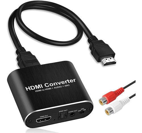 Avedio Links Extractor De Audio Hdmi 4k @ 60hz, Hdmi A Hd...