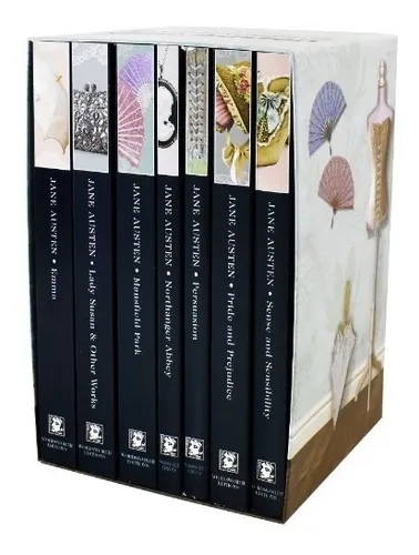 The Complete Jane Austen Collection Box Set de 7 libros Wordsworth en tapa blanda