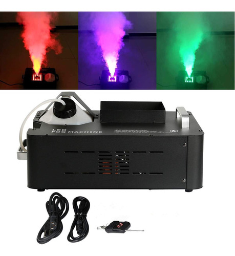 Tc-home Maquina Niebla Etapa Led Pantalla Digital Dmx Humo