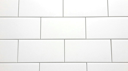 Imagen 1 de 1 de Cerámico Azulejo Blanco Mate 7,5x15 Pinto Arredamento