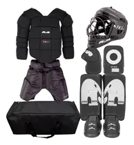 Comprar Set Arquero Tk Hockey Pads Guantes Bermudas + Casco Arquera