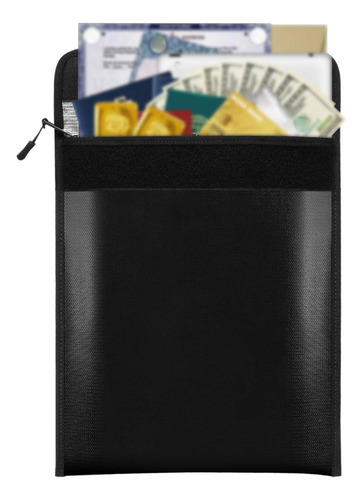 Carpeta De Seguridad Impermeable Portátil Para Documentos