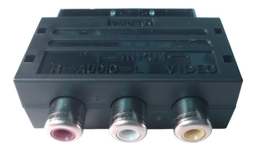 Adaptador De Euroconector A Rca (audio/video) E1032