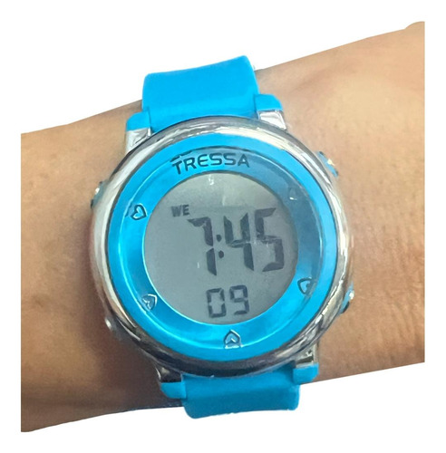 Reloj Tressa Cielo Dama O Niños Digital Luz Wr - Taggershop