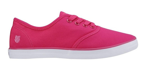 Imagen 2 de 4 de Tenis K-swiss Beverly Fucsia / Blanco Mujer 9f033-800