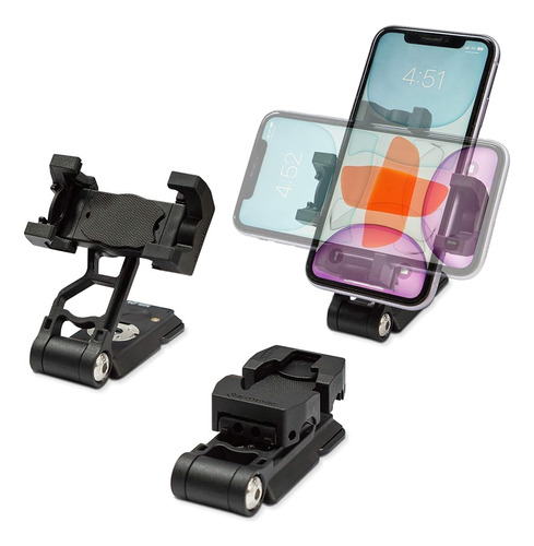 ~? Ifootage Universal Phone Trípode Mount Adapter Con Zapata
