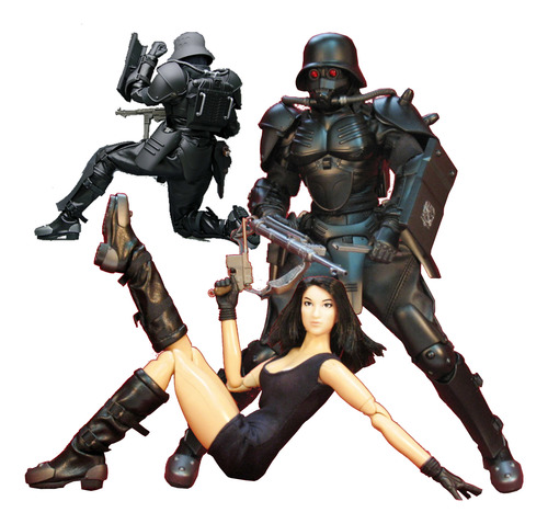 1/6 Protect Gear In Cg Matte Black Color Ver.: Midori Washio