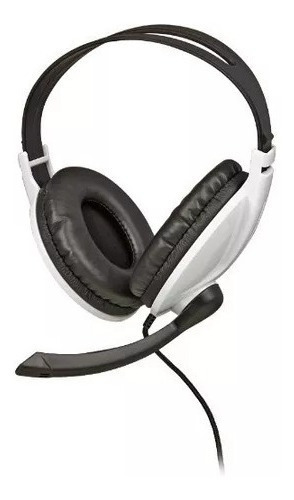 Fone De Ouvido Com Microfone Headset P/ Pc Celular Branco