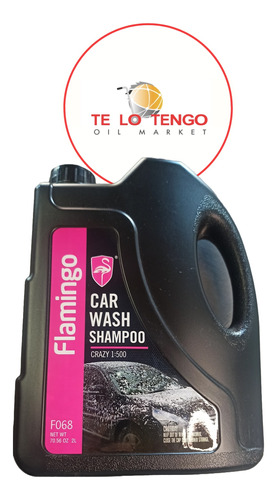 Shampoo Car Wash Flamingo 2 Litros F068