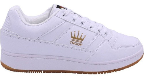 Zapatillas Para Hombre Troop Des Blanco Con Goma