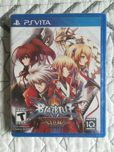 Imagen 2 de 3 de Blazblue Chrono Phantasma Extend Ps Vita 100% Nuevo Original