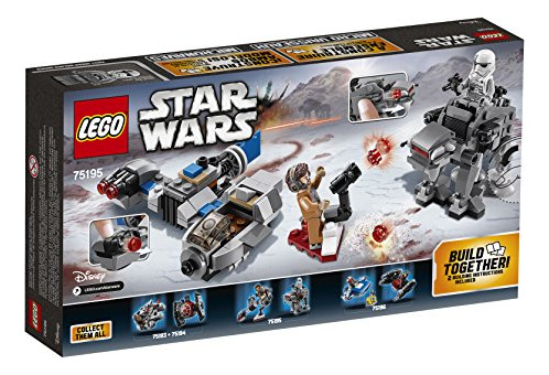 Lego Star Wars Los Últimos Jedi Ski Speeder Contra El Primer