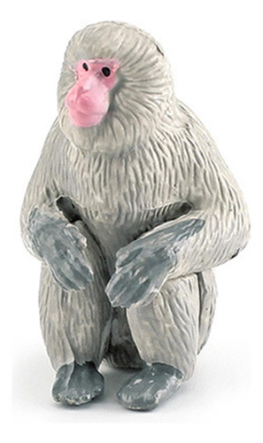 10 Pçs Simulação Mini Orangotango Macaco Figuras Selva