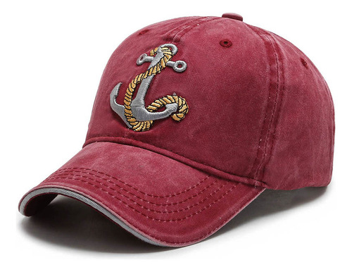 Gorra De Béisbol De Mezclilla Bordada