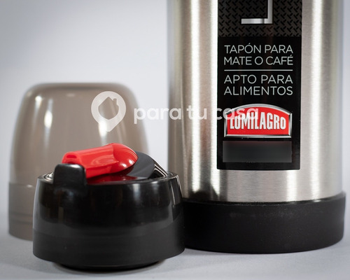 Imagen 5 de 10 de Termo Acero Inoxidable Bala Lumilagro 1.00 L Luminox Cuotas