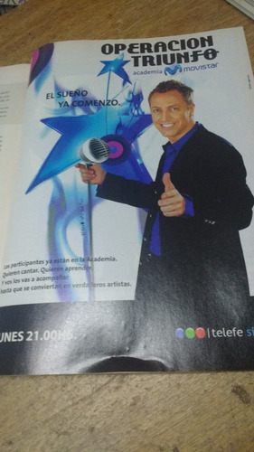 Revista Luz N° 36 Publicidad Operacion Triunfo Año 2005