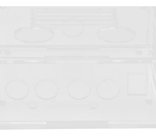 Placa Pré-amplificadora De Caixa De Acrílico 6j1 Tube Preamp