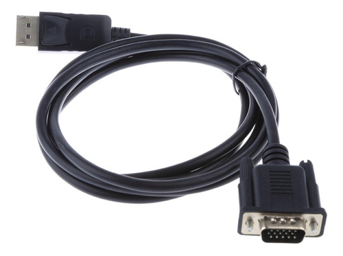 Cable Dp De 1.8m / 6ft A Vga Adaptador Dp A Vga Chapado En