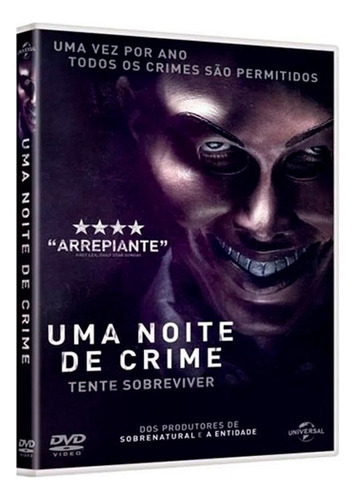 Dvd Uma Noite De Crime (Usado)