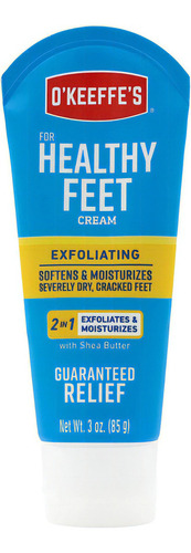 Crema Exfoliante Para Pies 2 En 1 O'keeffe's Healthy Feet