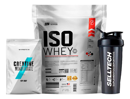 Iso Whey 90 3kg Cookies And Cream+creatina Myprotein 250gr